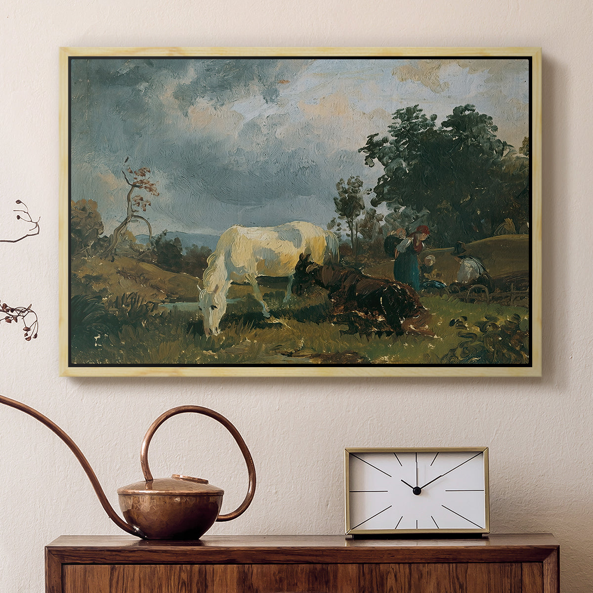 A Mold on the Heath, c. 1830 - Floater Framed Canvas Print
