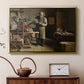 The Plate Printer, 1875 - Floater Framed Canvas Print