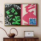 Composition, Black and Red, from Jazz, 1947 - Floater Framed Canvas Print