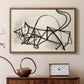 Study of a Cat (Étude de chat), 1946 - Floater Framed Canvas Print