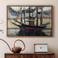 Two Boats Side by Side, Port of Marseilles, c. 1916 - Floater Framed Canvas Print