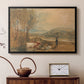 Lulworth Castle, Dorset, c. 1820 - Floater Framed Canvas Print
