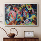 Improvisation. Deluge, 1913 - Floater Framed Canvas Print