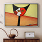Picasso's Cat–El Gato - Floater Framed Canvas Print