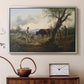 Shepherd with Billy Goat, c. 1830 - Floater Framed Canvas Print