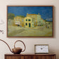 The Yellow House (The Street), 1888 - Floater Framed Canvas Print