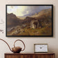 Lledr Valley in Wales, 1864 - Floater Framed Canvas Print