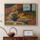 Sculpture and Persian Vase (The Bronze Figure), 1908 - Floater Framed Canvas Print
