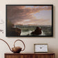 Views Across Frenchman's Bay from Mt. Desert Island, After a Squall, 1845 - Floater Framed Canvas Print