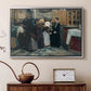 Kissing the Relic, 1893 - Floater Framed Canvas Print