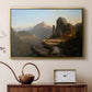 Scene from “The Last of the Mohicans”, 1827 - Floater Framed Canvas Print