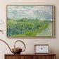 Green Wheat Field, Auvers, 1890 - Floater Framed Canvas Print