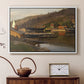Landingsbrygge Husvik, Drøbak, 1875 - Floater Framed Canvas Print