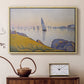 Evening Calm, Concarneau, Opus 220, 1891 - Floater Framed Canvas Print