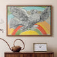 Flying Dove with Rainbow (Colombe volant à l'Arc-en-ciel), 1952 - Floater Framed Canvas Print