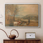 Lulworth Castle, Dorset, c. 1820 - Floater Framed Canvas Print