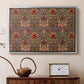 Snakeshead - Red/Cumin, c. 1876 - Floater Framed Canvas Print