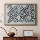 Watercolour for Printed Fabric Design: Wey, c. 1882-1883 - Floater Framed Canvas Print