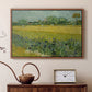 Field with Irises near Arles, 1888 - Floater Framed Canvas Print