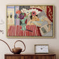 Woman with Anemones (Femme et anémones), c. 1920-1921 - Floater Framed Canvas Print