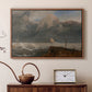 Port Ruysdael, 1827 - Floater Framed Canvas Print