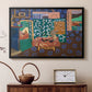 Interior with Aubergines, 1911 - Floater Framed Canvas Print