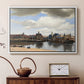 View of Delft, c. 1660-1661 - Floater Framed Canvas Print