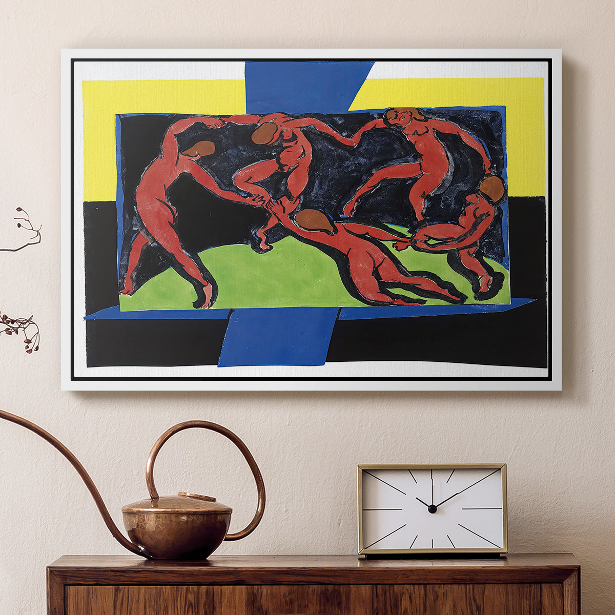 The Dance (La Danse), 1939 - Floater Framed Canvas Print