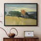 Fields of Wheat in Cagnes, 1918 - Floater Framed Canvas Print