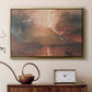 Vesuvius in Eruption, c. 1817 - Floater Framed Canvas Print