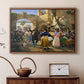 Romans Gathered for Merriment at an Osteria, 1839 - Floater Framed Canvas Print