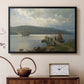 The Jetty at Feste near Moss, 1898 - Floater Framed Canvas Print
