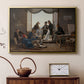 A Group of Danish Artists in Rome, 1837 - Floater Framed Canvas Print