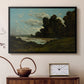 The River Loire at Nevers, 1901 - Floater Framed Canvas Print