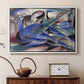 Dreaming Horse, 1913 - Floater Framed Canvas Print