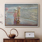 The Three Sisters on the Beach, 1908 - Floater Framed Canvas Print