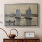 Two Schooners, Gloucester, c. 1880 - Floater Framed Canvas Print