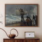 The Signal of Distress, c. 1896 - Floater Framed Canvas Print
