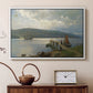 The Jetty at Feste near Moss, 1898 - Floater Framed Canvas Print
