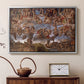 The Last Judgment (Charon's Boat and the Damned), 1536-1541 - Floater Framed Canvas Print