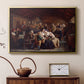 Funeral Feast, 1854 - Floater Framed Canvas Print