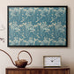Tulip (Teal), 1875 - Floater Framed Canvas Print