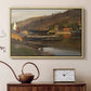 Landingsbrygge Husvik, Drøbak, 1875 - Floater Framed Canvas Print
