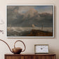 Port Ruysdael, 1827 - Floater Framed Canvas Print