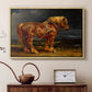 The Shire Horse Elephant in an Extensive Landscape, c. 1850s - Floater Framed Canvas Print
