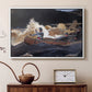 Shooting the Rapids, Saguenay River, 1905-1910 - Floater Framed Canvas Print