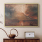 Vesuvius in Eruption, c. 1817 - Floater Framed Canvas Print