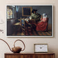The Glass of Wine, c. 1660 - Floater Framed Canvas Print