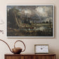 Salisbury Cathedral from the Meadows (Detail), 1831 - Floater Framed Canvas Print