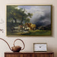 The Harvest Wagon (Der Heuwagen), c. 1850 - Floater Framed Canvas Print